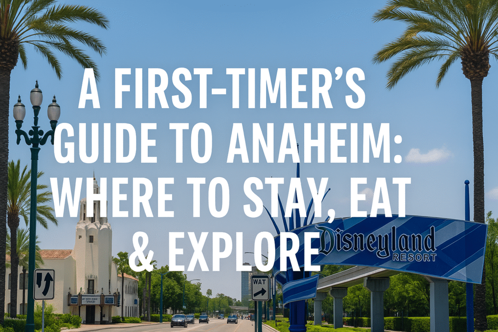 A First-Timer’s Guide to Anaheim: Where to Stay, Eat & Explore